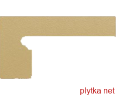 Клінкерна плитка ZANQUIN SAHARA T-2 IZQ. Декор, 250Х400 жовтий 250x400x8 матова